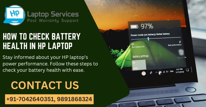 How to Check Battery Health in HP Laptop