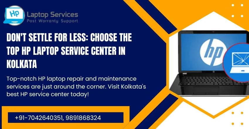 HP Laptop Service Center in Kolkata