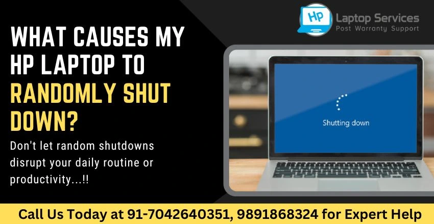 HP Laptop to Randomly Shut Down