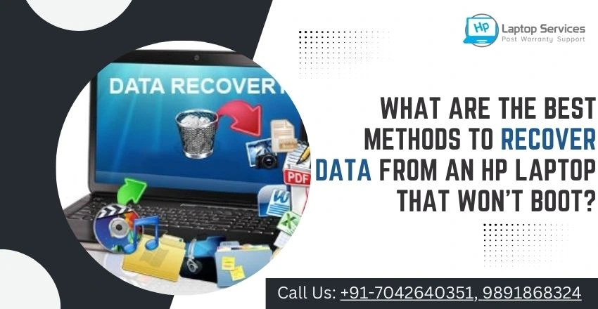 Best Methods to Recover Data from An HP Laptop 