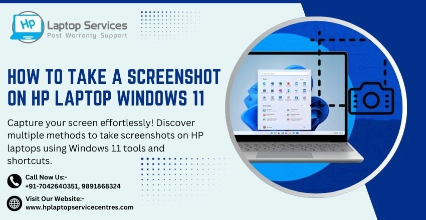 How to Take a Screenshot on HP Laptop Windows 11