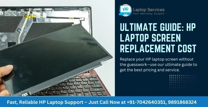 HP Laptop screen Replacement Cost 