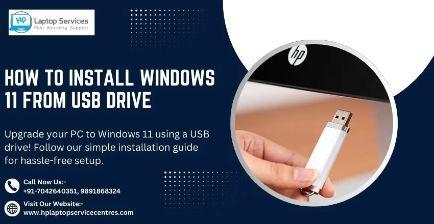 How to install Windows 11 from USB Drive