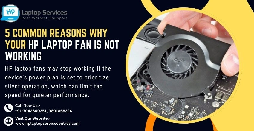 why your HP laptop fan is not working