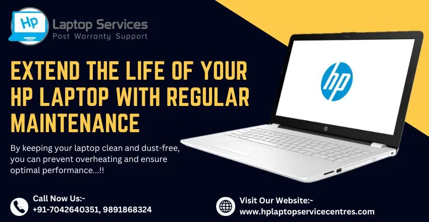 Get Door-Step Hp Laptop Repair Service in India's Metro Cities