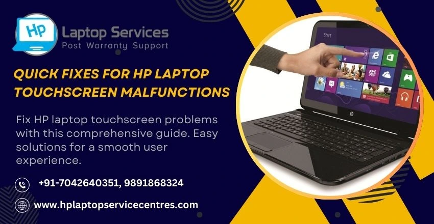 Quick Fixes for HP Laptop Touchscreen Malfunctions