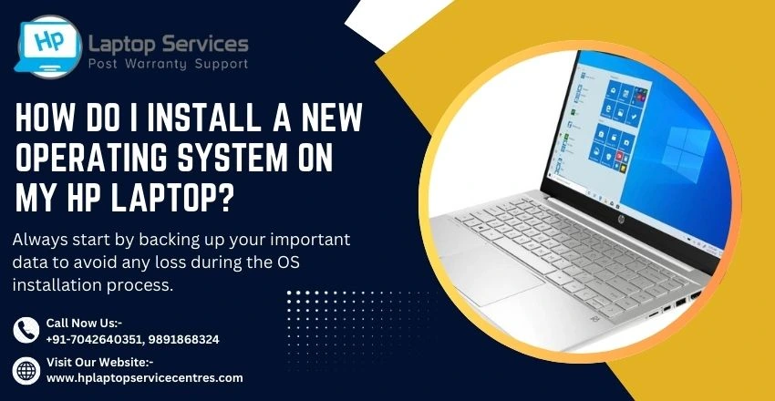 Install a New Operating System on HP Laptop